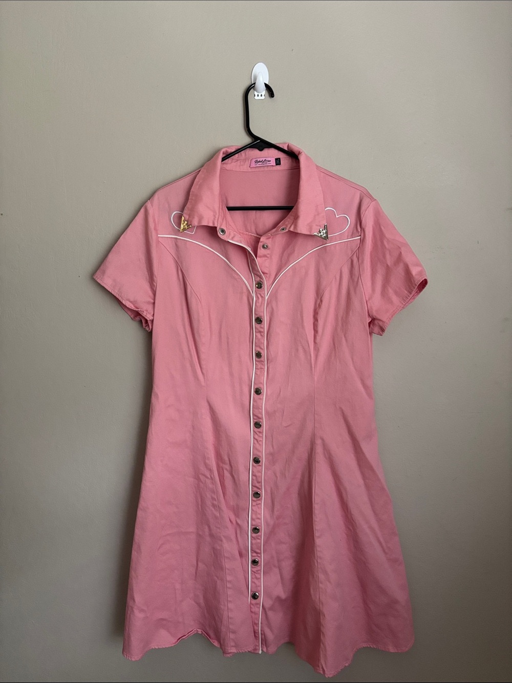Rebel Love Clothing Western Outlaw Pink dress size 3XL